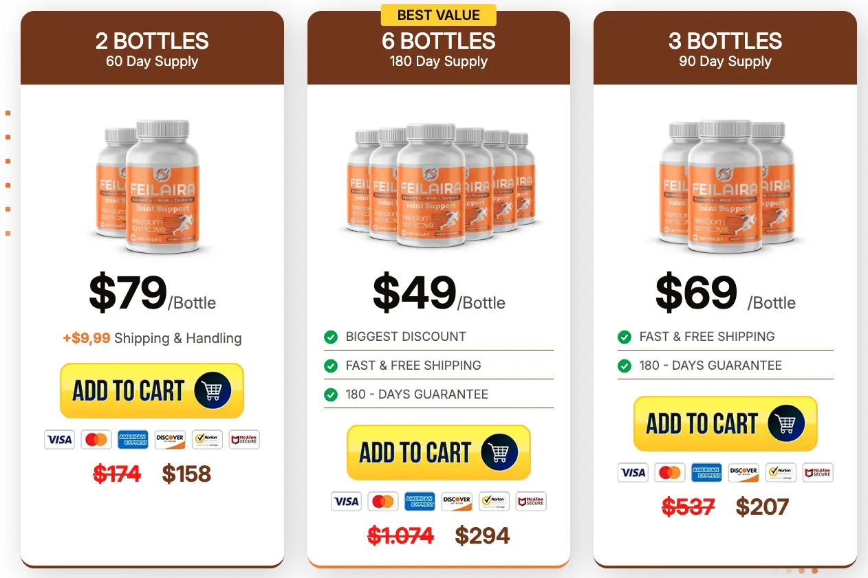 Feilaira purchase options